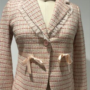 Chic Laundry Pink Tweed Women's Jacket